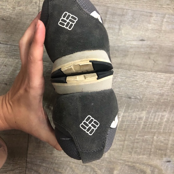 Columbia Womens Gray Tennis Hiking Shoes Sneakers Size 8.5 - Picture 6 of 8